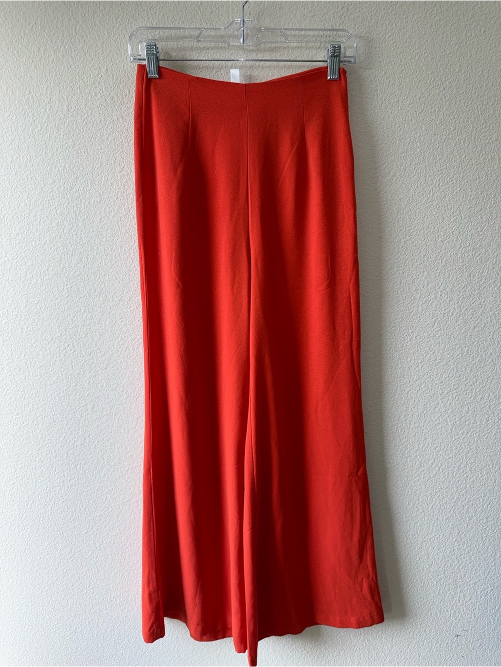 Women’s High-Waist Wide Leg Skirt - Red